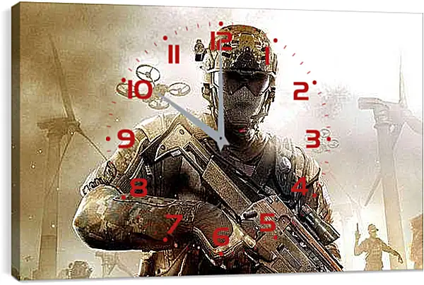 Часы картина - Call Of Duty: Black Ops II