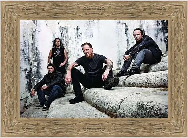 Картина в раме - Металлика. Metallica