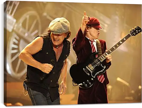 Постер на подрамнике - AC/DC