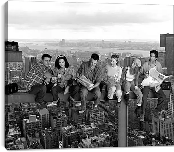 Постер на подрамнике - Друзья. Friends