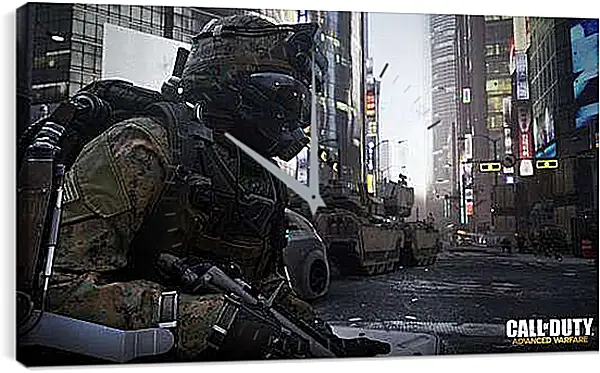 Часы картина - Call Of Duty: Advanced Warfare