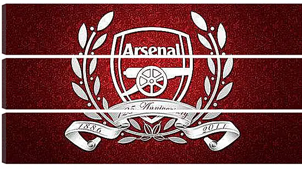 Модульная картина - Эмблема Арсенал