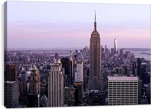 Постер на подрамнике - Вечереет