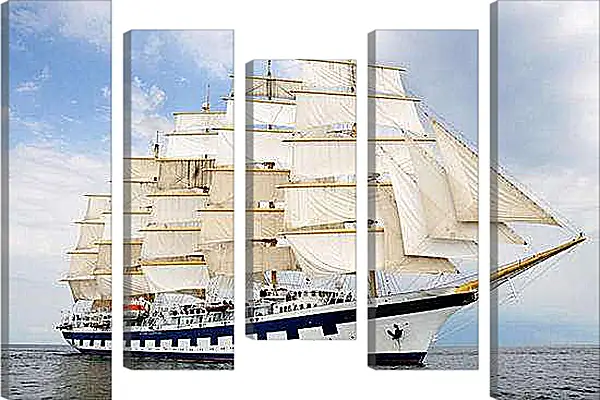 Модульная картина - Корабль