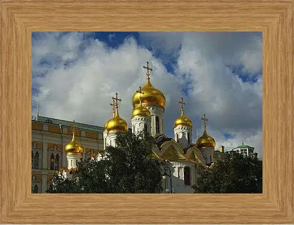 Картина в раме - Храм Москва
