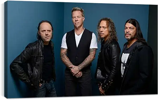 Постер на подрамнике - Металлика. Metallica