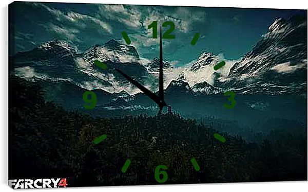 Часы картина - Far Cry 4
