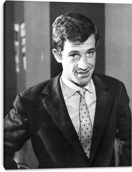 Постер на подрамнике - Жан-Поль Бельмондо. Jean-Paul Belmondo