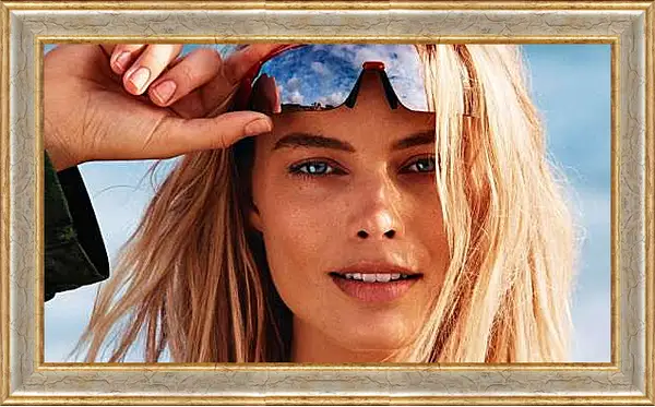 Картина в раме - Марго Робби. Margot Robbie