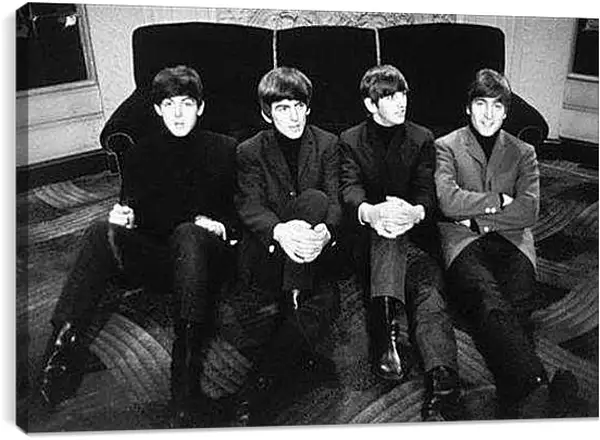Постер на подрамнике - The Beatles - Битлз