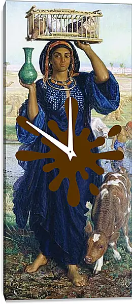 Часы картина - Египтянка. Уильям Холман Хант