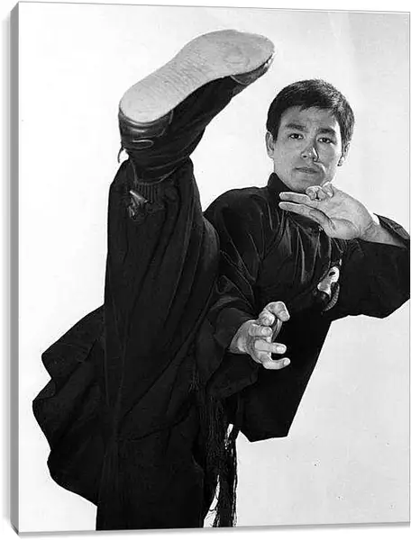 Постер на подрамнике - Брюс Ли (Bruce Lee)