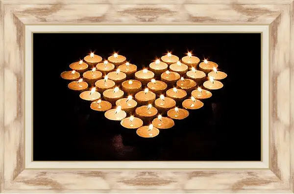 Картина в раме - Любовь