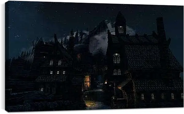 Постер на подрамнике - The Elder Scrolls V: Skyrim
