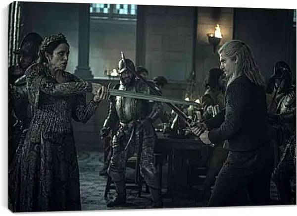 Постер на подрамнике - Ведьмак. The Witcher