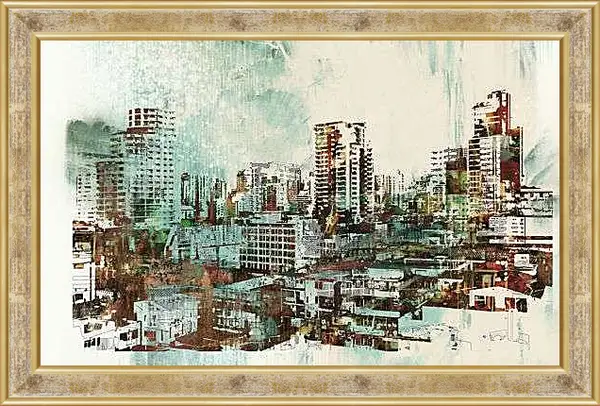 Картина в раме - ART Город