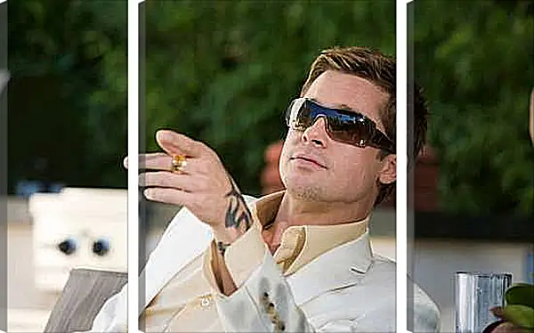 Модульная картина - Брэд Питт. Brad Pitt