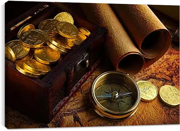 Постер на подрамнике - Сокровище