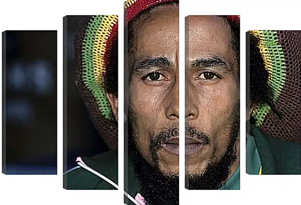 Модульная картина - Боб Марли. Bob Marley