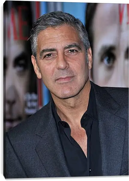 Постер на подрамнике - Джордж Клуни. George Clooney