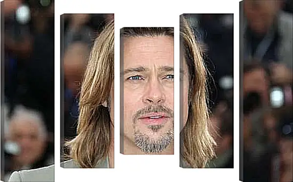 Модульная картина - Брэд Питт. Brad Pitt