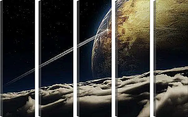 Модульная картина - Космос