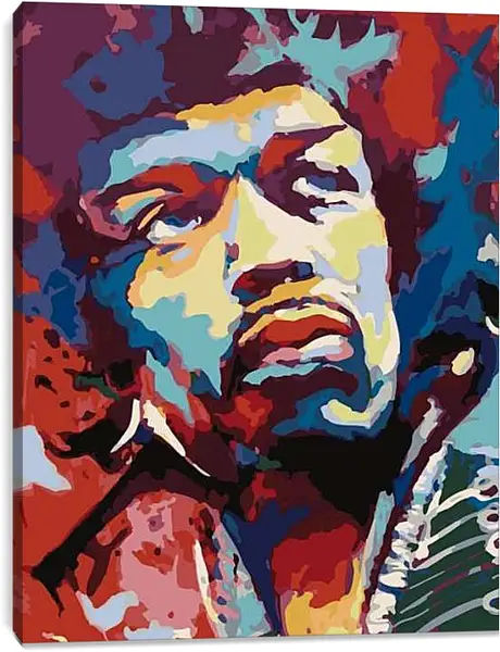Постер на подрамнике - Джими Хендрикс. Jimi Hendrix
