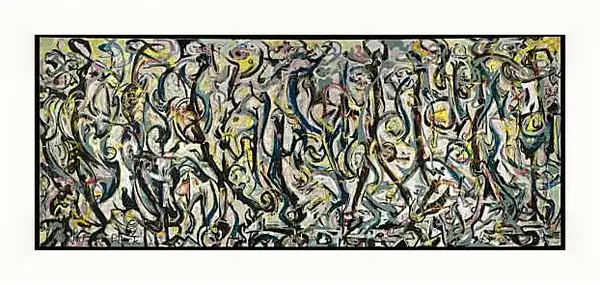 Картина в раме - Мурал. Джексон Поллок