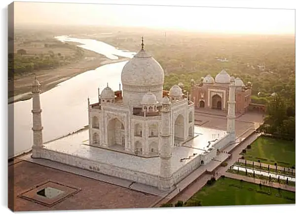 Постер на подрамнике - Тадж-Махал 5. Индия