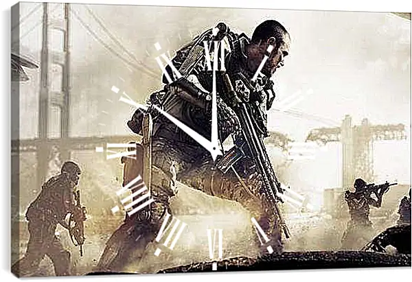 Часы картина - Call Of Duty: Advanced Warfare