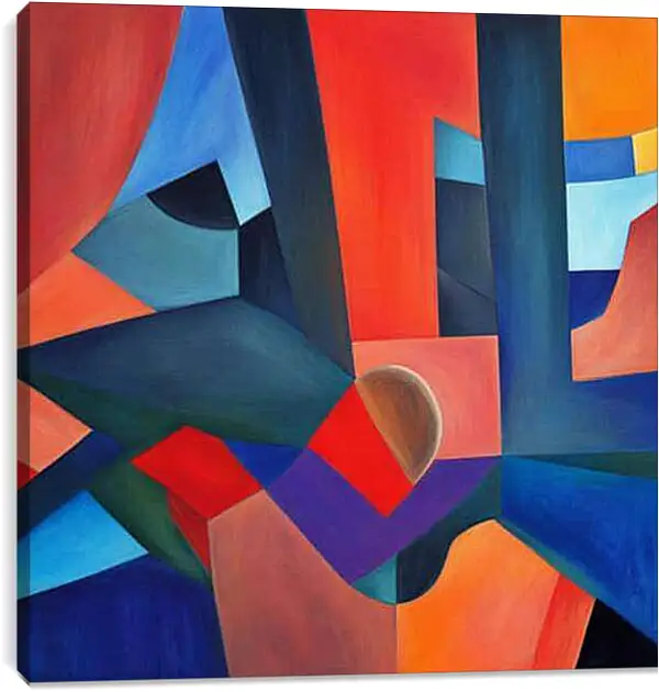 Постер на подрамнике - Абстракционизм Фантазия 2