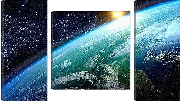 Модульная картина - Космос