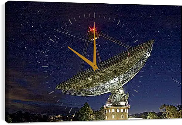 Часы картина - Космос