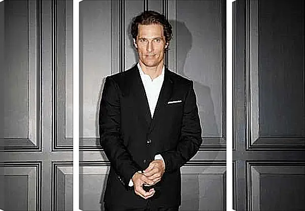 Модульная картина - Мэттью Макконахи. Matthew McConaughey