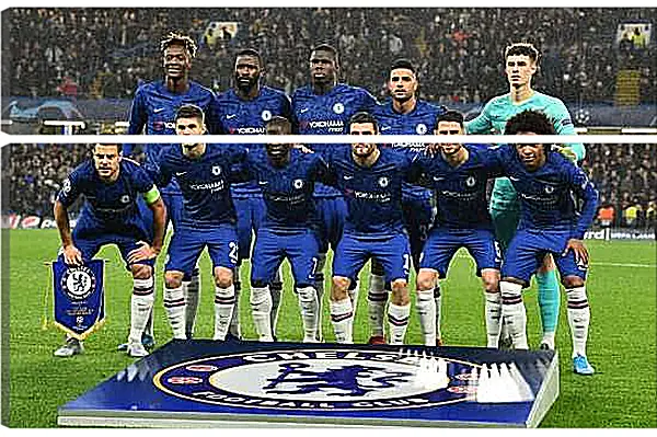 Модульная картина - Фото перед матчем ФК Челси. FC Chelsea
