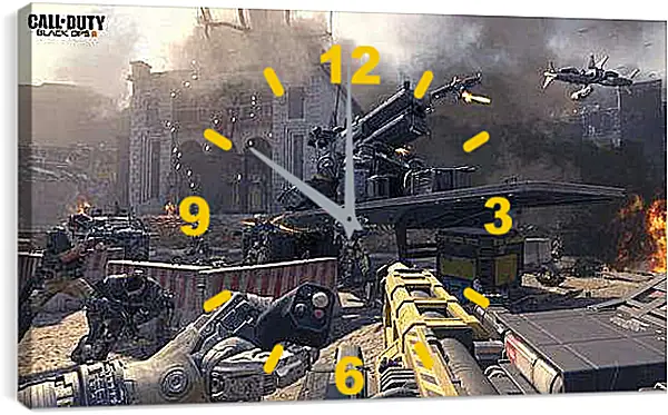 Часы картина - Call Of Duty: Black Ops III