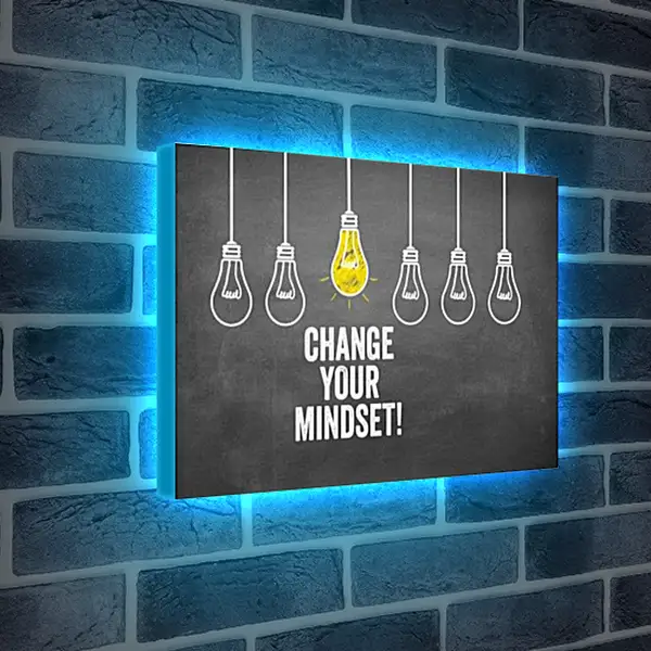 Лайтбокс световая панель - Измени свой образ мышления