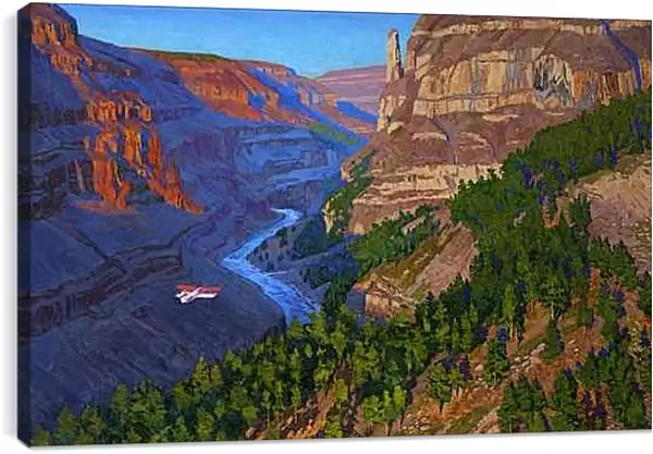 Постер на подрамнике - Аэроплан