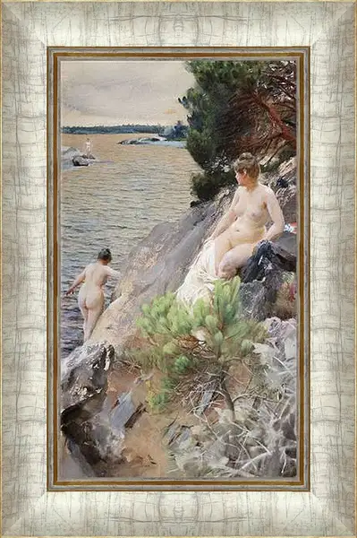 Картина в раме - Sommar. Андерс Цорн