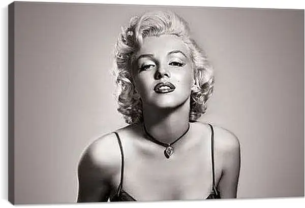 Постер на подрамнике - Marilyn Monroe - Мерлин Монро (Мэрилин Монро)

