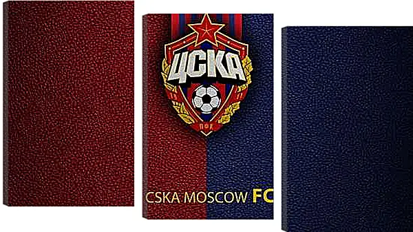 Модульная картина - Эмблема ФК ЦСКА Москва