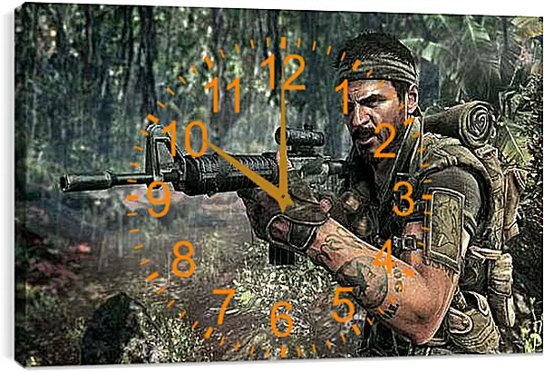 Часы картина - Call Of Duty