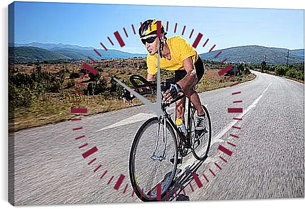 Часы картина - По шоссе