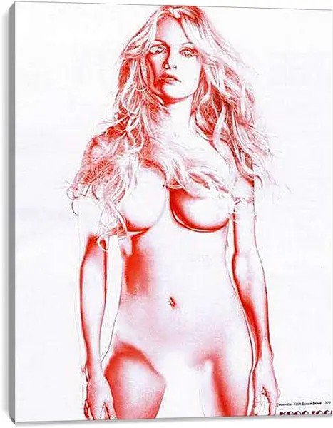 Постер на подрамнике - Pamela Anderson - Памела Андерсон
