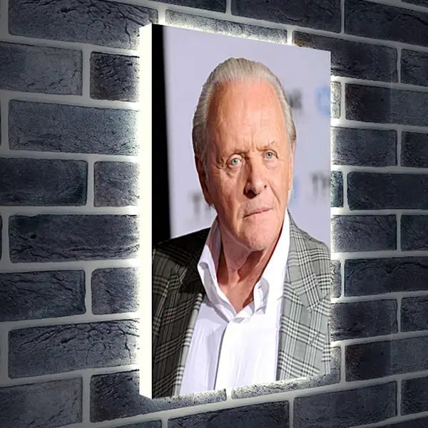 Лайтбокс световая панель - Энтони Хопкинс. Anthony Hopkins