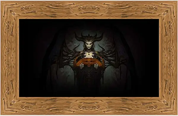 Картина в раме - Diablo IV