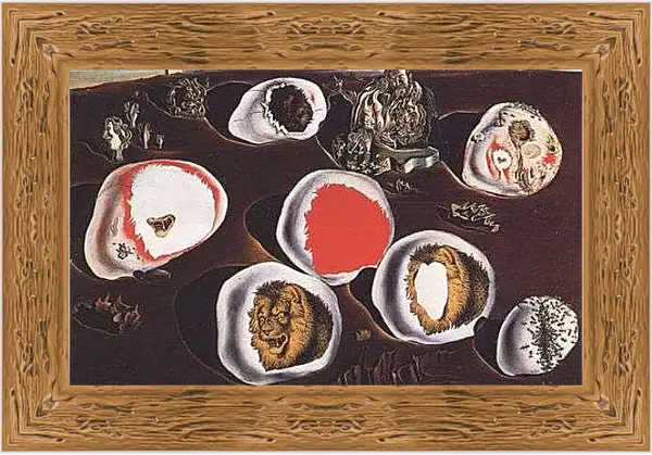 Картина в раме - Accommodations of Desire. Сальвадор Дали