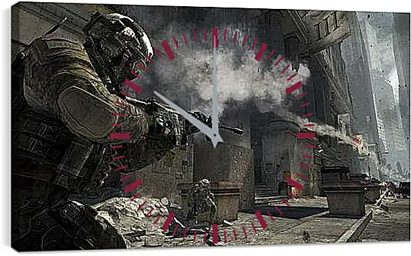 Часы картина - Call Of Duty