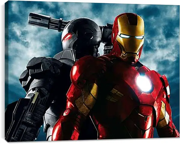 Постер на подрамнике - Железный человек. Iron Man