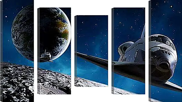 Модульная картина - Космос